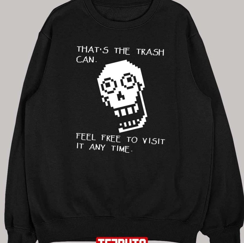 Papyrus Undertale Quotes Anytime Unisex T-Shirt