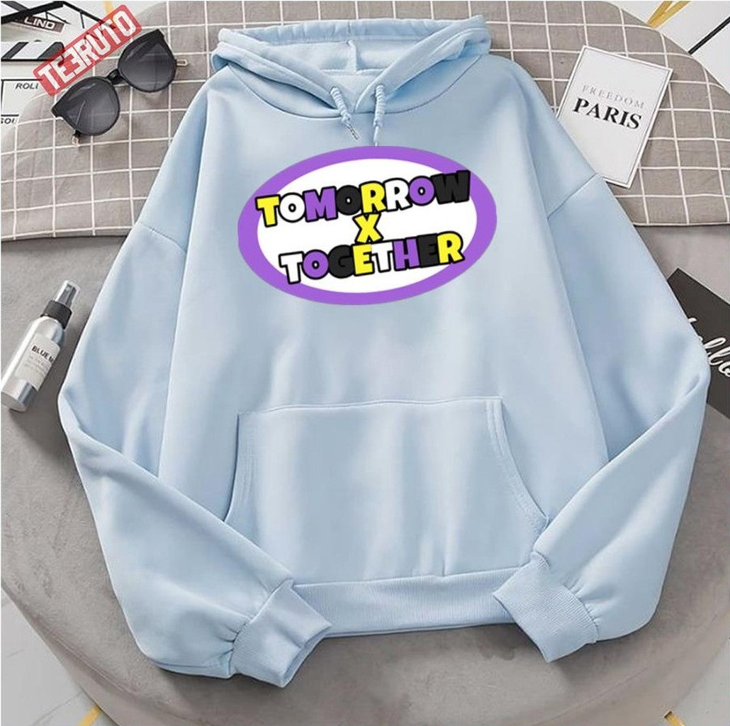 Nonbinary Flag Design Tomorrow X Together Txt Unisex Hoodie
