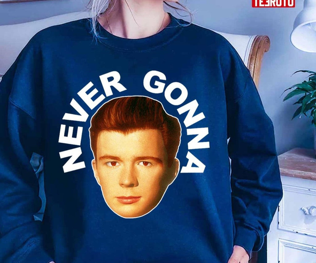 Never Gonna Face Rick Astley Unisex T-Shirt