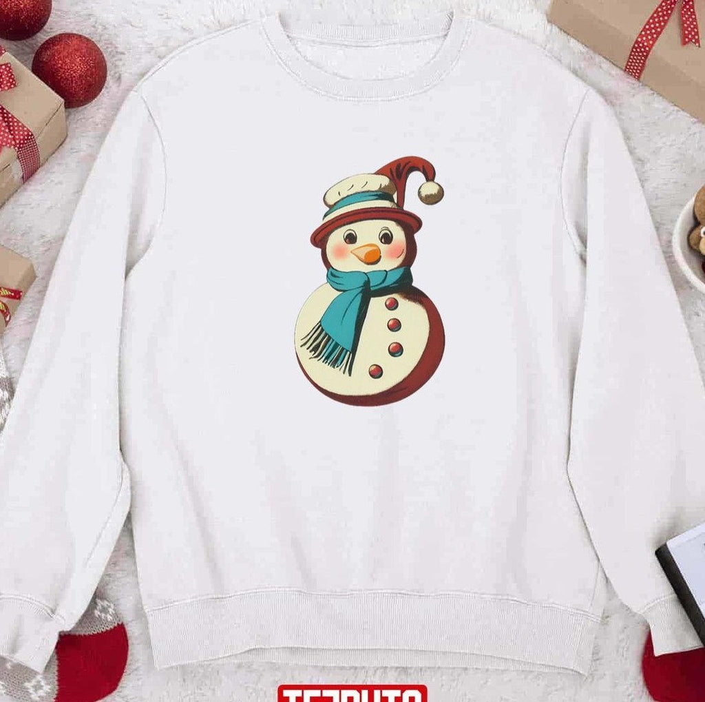 Pretty Snowman Unisex Sweatshirt