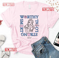 Belle Worthy Loyal Strong Smart Beauty And The Beast Unisex T-Shirt