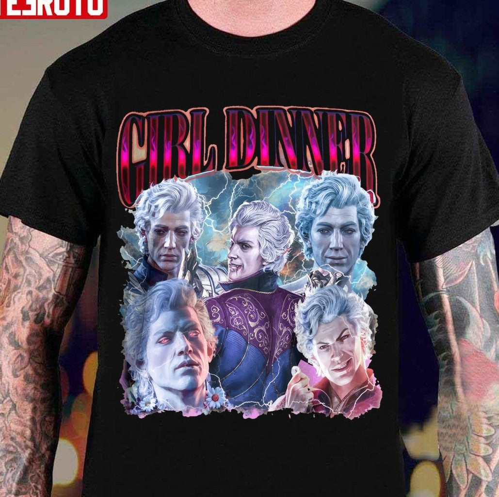 Astarion Bulders 3 Girl Dinner Unisex T-Shirt