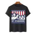 Mount Stashmore Celebrity Mustaches Unisex T-Shirt