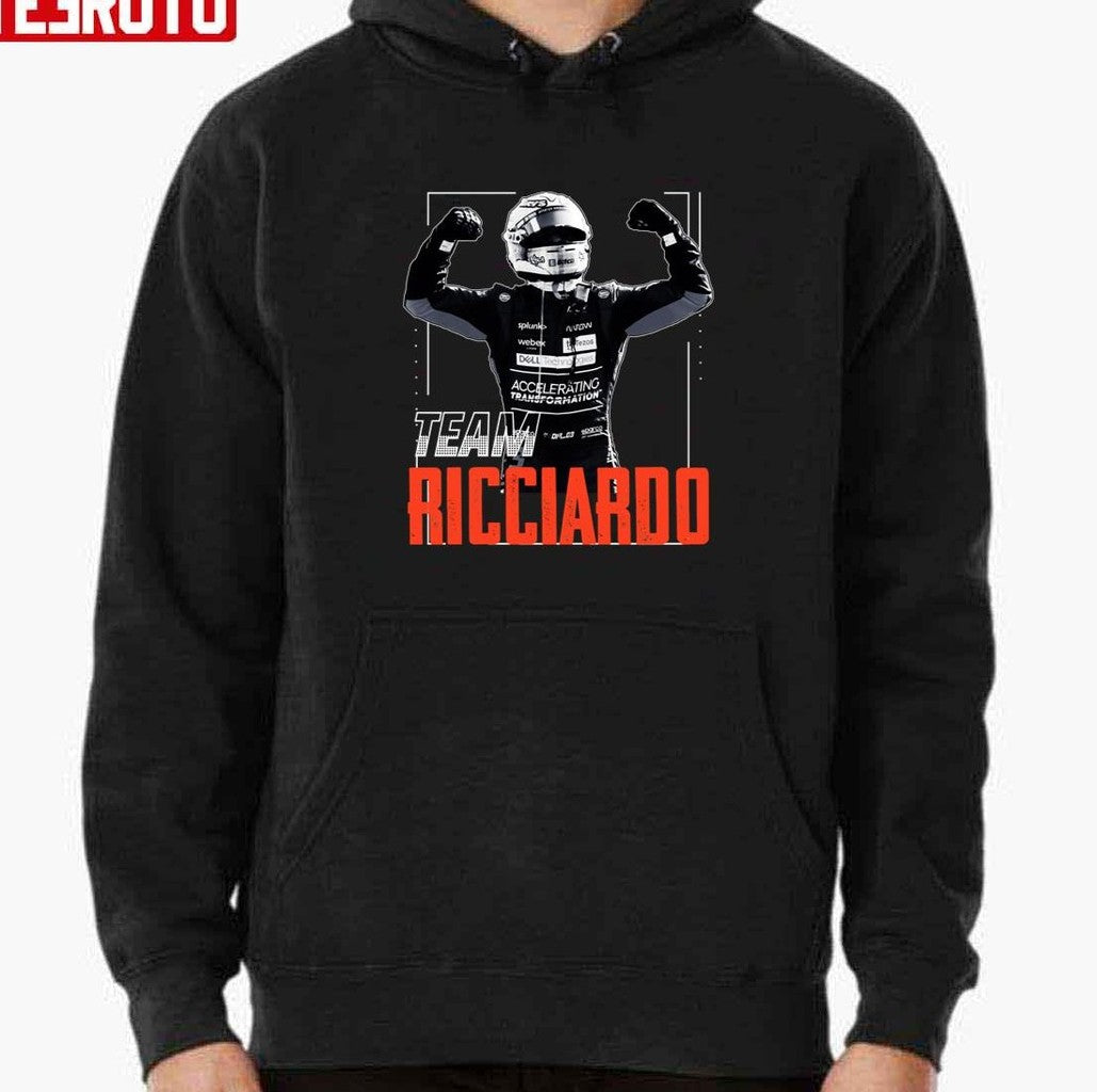 Team Ricciardo Racing Driver Helmet Unisex T-Shirt
