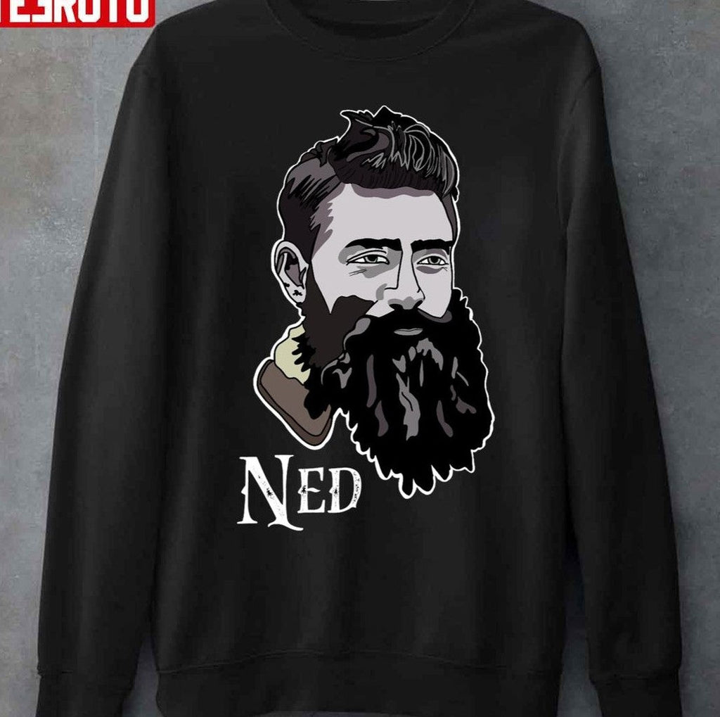 Australian Folklore Hero Outlaw Ned Kelly Unisex T-Shirt