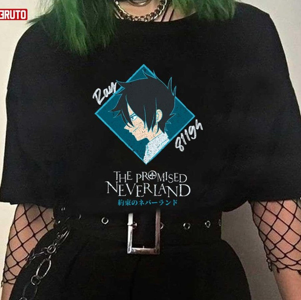 Smart Boy The Promised Neverland Ray Grunge Style Unisex T-shirt