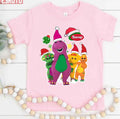 Barney The Dinosaur And Friends Christmas Unisex T-Shirt