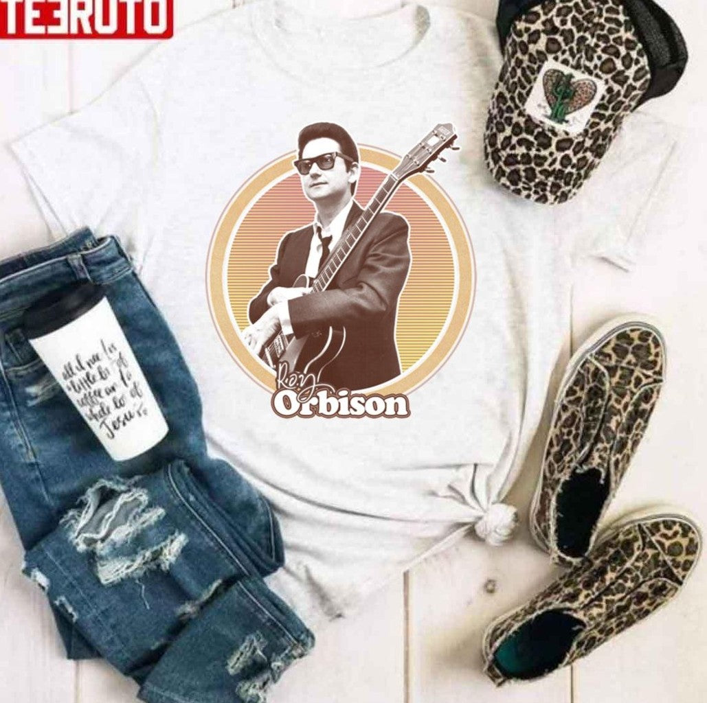 Roy Orbison Vintage Aesthetic Design Fanart Unisex Hoodie