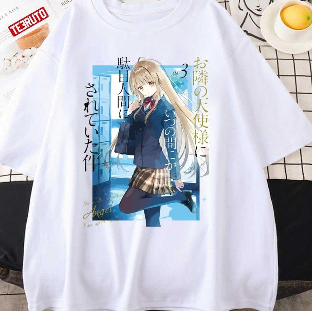 Slow-Burn Romance The Angel Next Door Spoils Me Rotten Mahiru Artwork Unisex T-Shirt