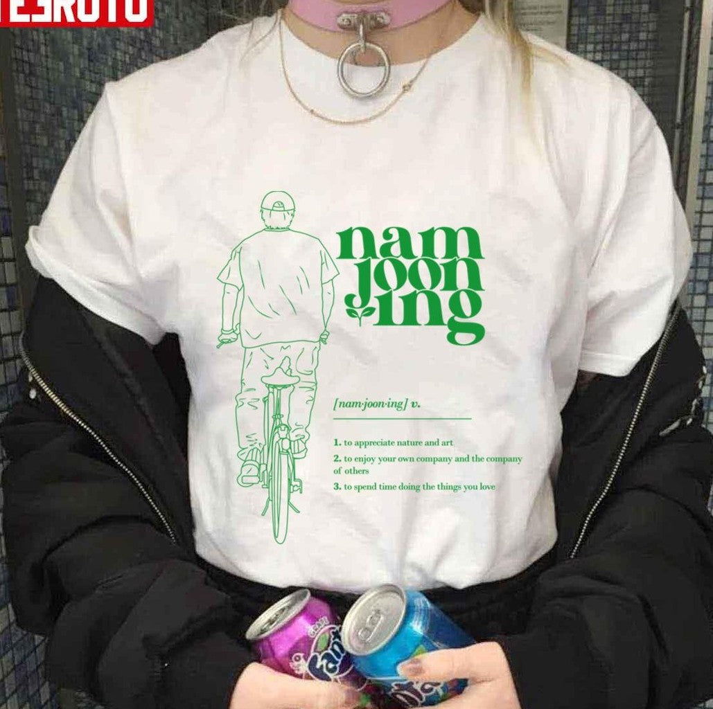 Namjooning Is A Verb Bias RM Namjoon BTS ARMY Unisex T-shirt