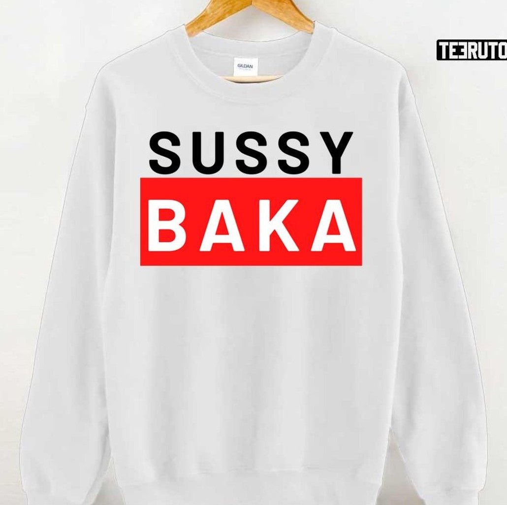 Sussy Baka Sus Im Amogus Imposter Sussy Baka Meme Unisex Hoodie