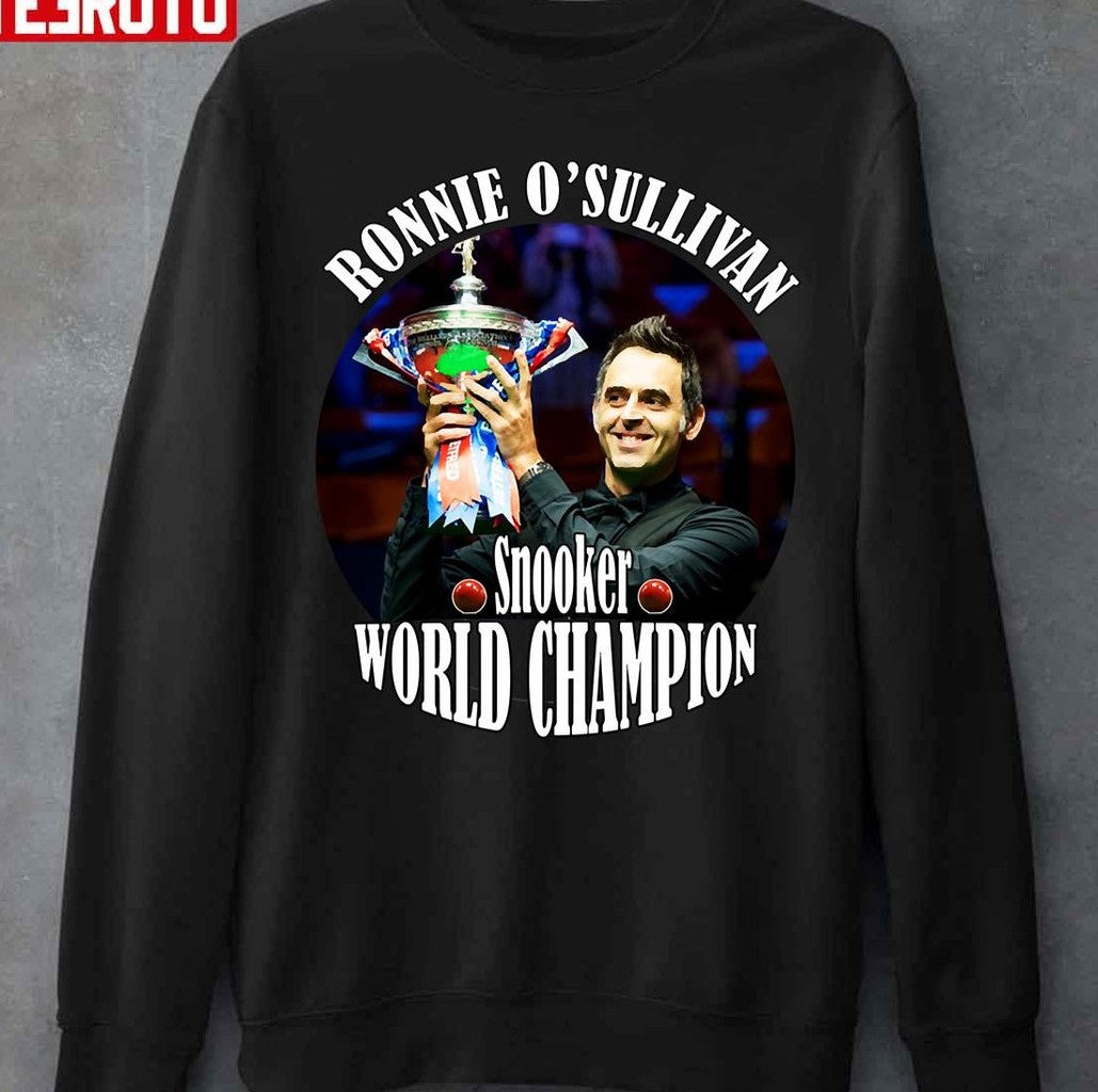 Ronnie O Sullivan The Snooker World Champion Unisex T-Shirt