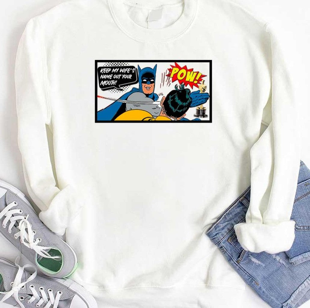 Pow Keep My Wife_S Name Out Of Your Fucking Mouth Will Smith Oscars 2022 Unisex T-Shirt