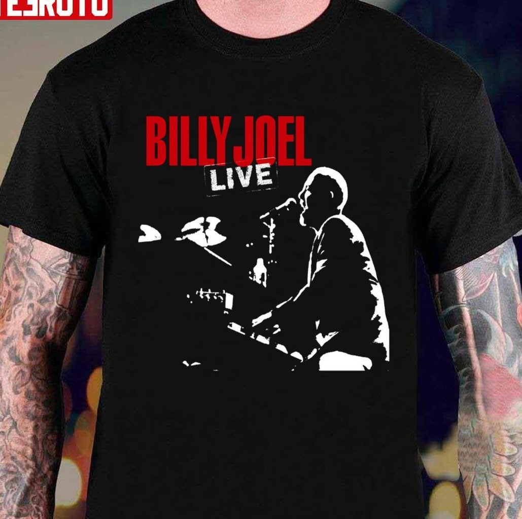 Billy Joel Musician Legendary Men Piano Unisex T-Shirt