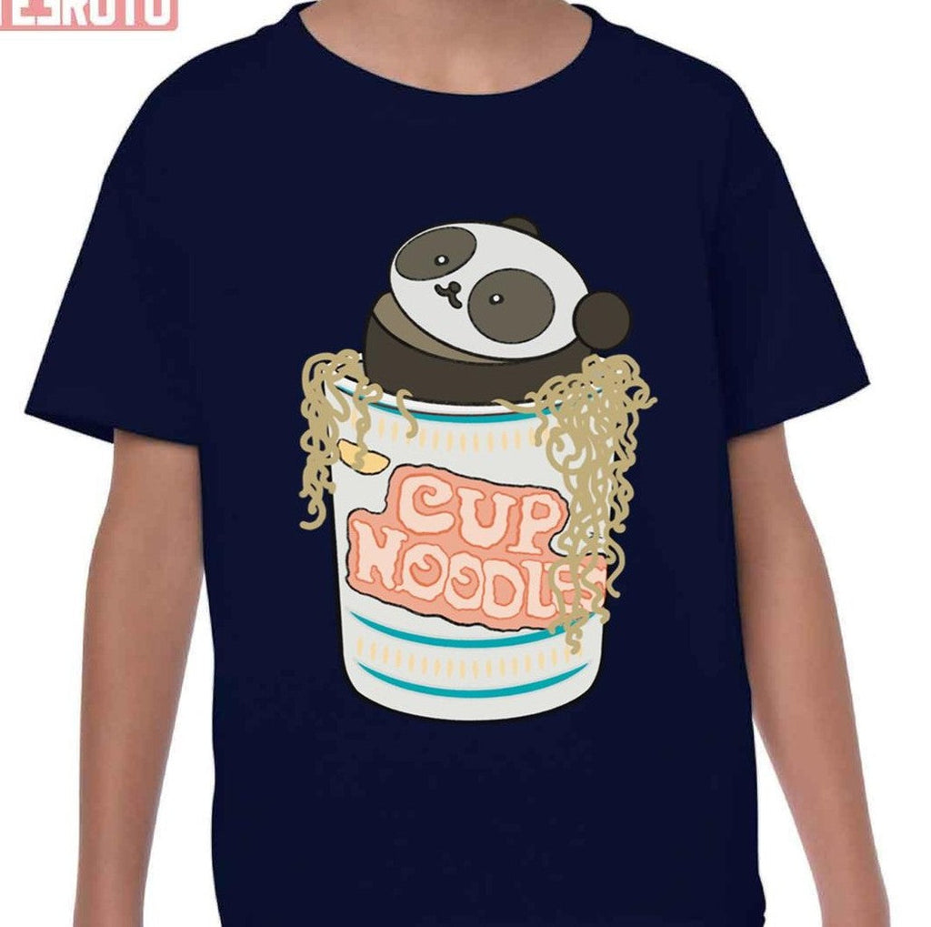 Panda In Noodles We Bare Bears Unisex T-Shirt