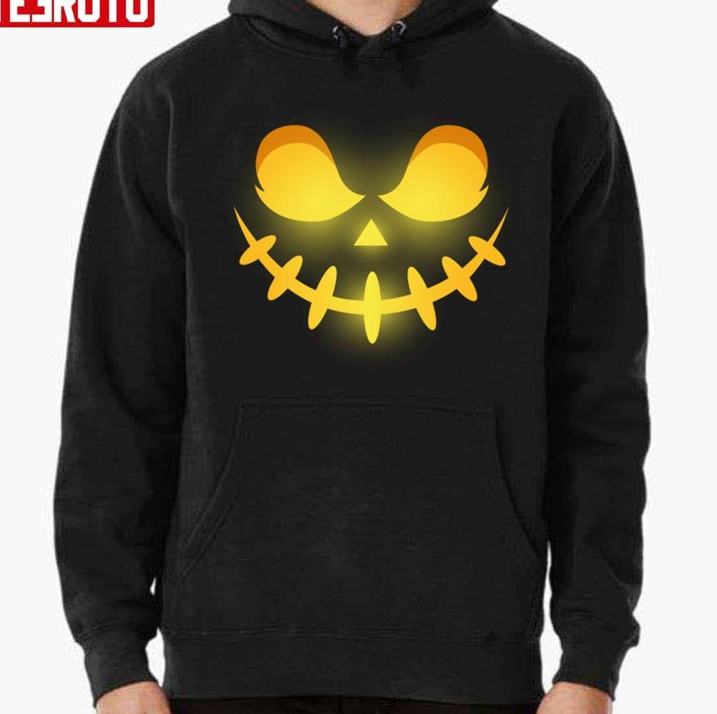 Pumpkin Faces A Scare Pumpkin Face Halloween Unisex T-Shirt