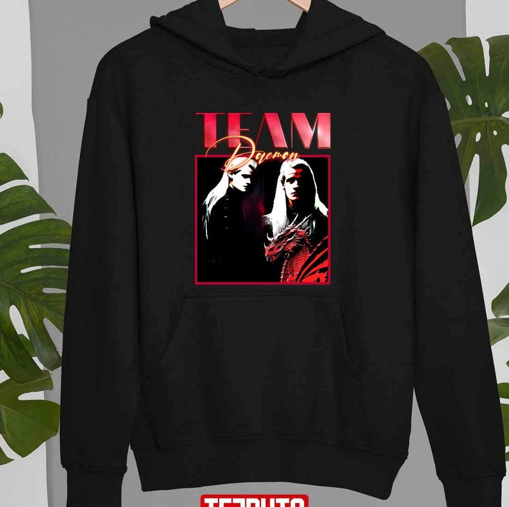 Team Daemon House Of The Dragon Retro Homepage 90s Graphic Unisex Sweatshirt