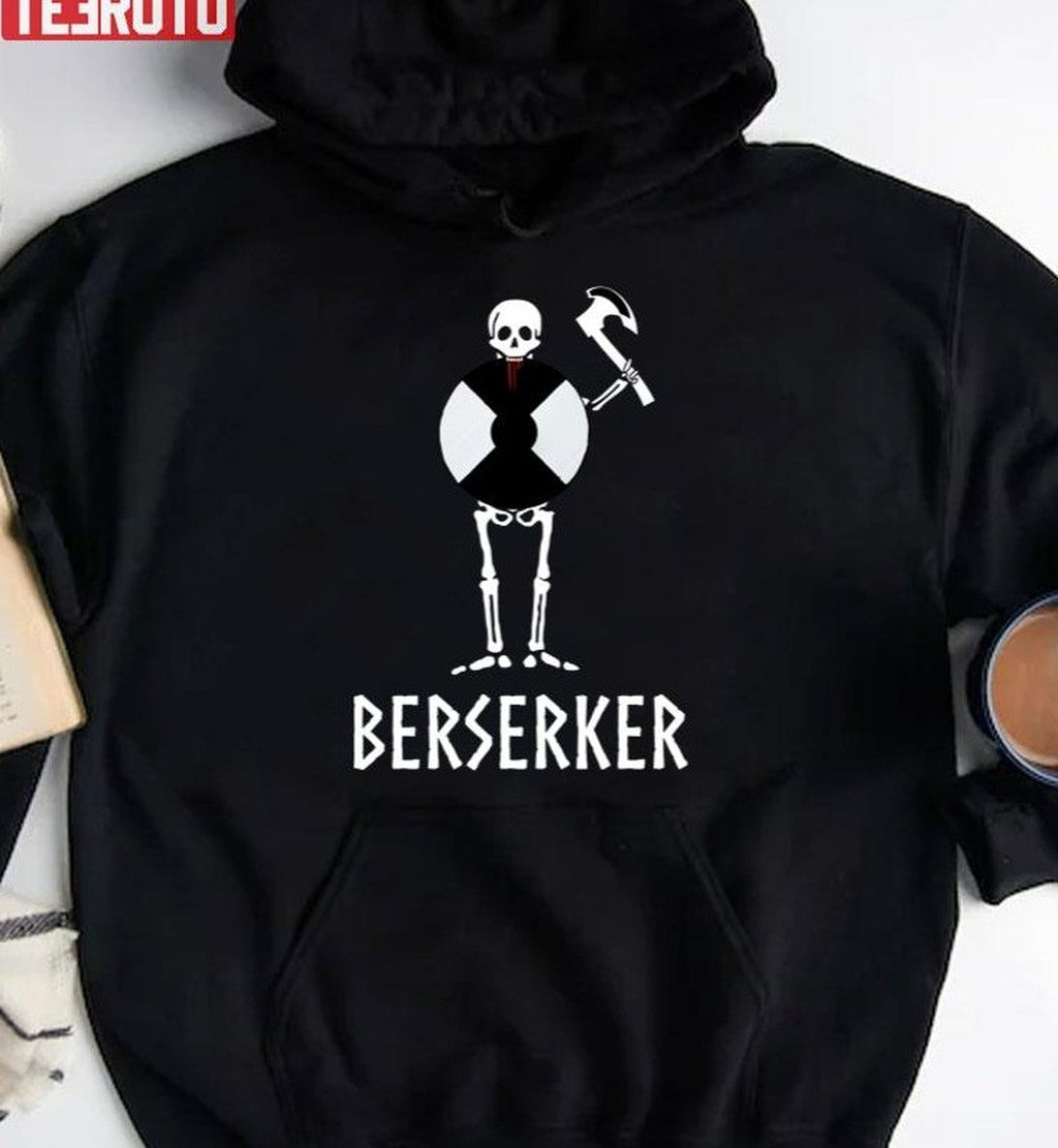 Berserker White Album Art Unisex Hoodie