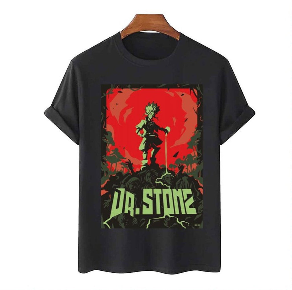 Red Battle Senku Ishigami Dr Stone Unisex T-Shirt