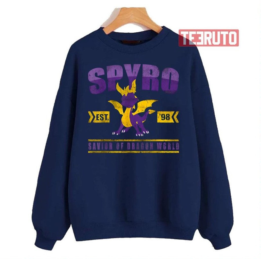 Savior Of Dragon World Spyro The Dragon Unisex Sweatshirt
