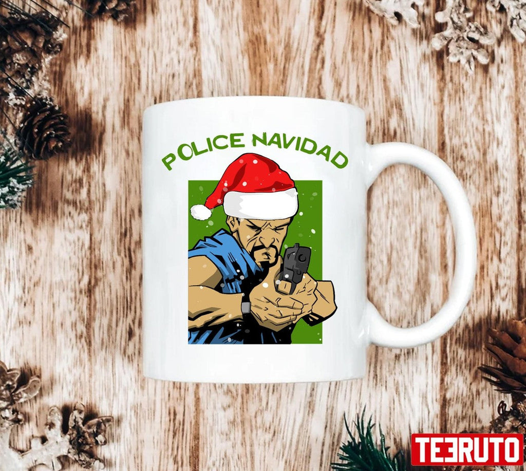 Police Navidad Christmas Tshirt Feliz Navidad Unisex Sweatshirt