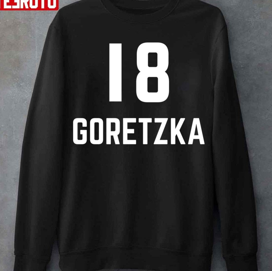 Number 18 Football Player Leon Goretzka Unisex Hoodie