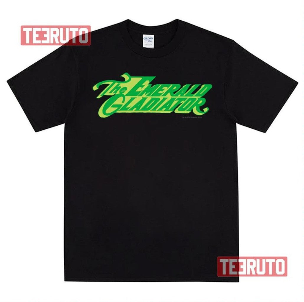 The Emerald Gladiator Green Lantern Logo 8 Unisex T-Shirt