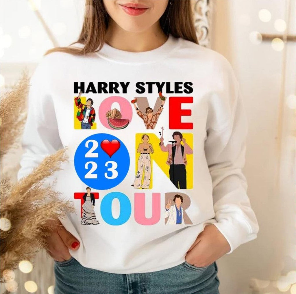 2023 New Tour Harry Love On Tour Unisex Sweatshirt