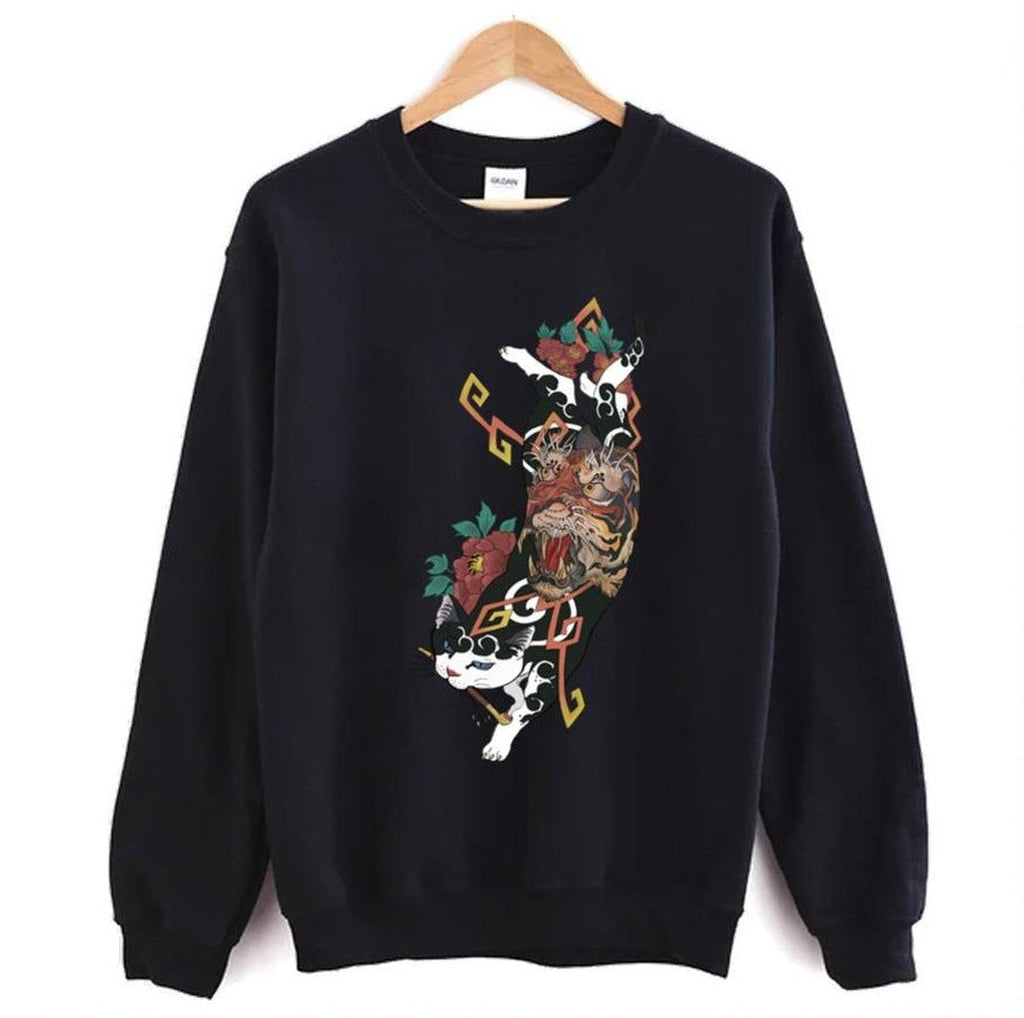 Monmon Japan Cat Digimon Unisex Sweatshirt