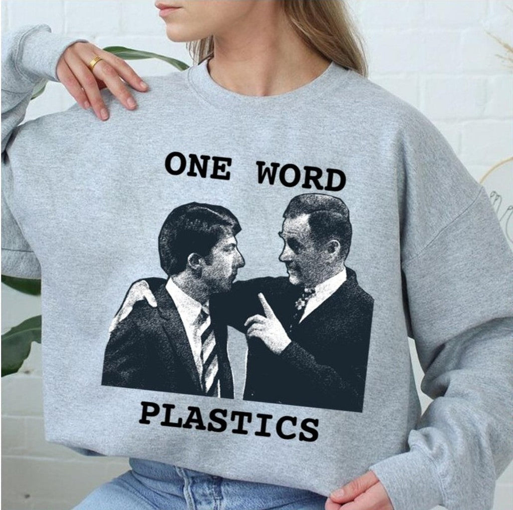 The Graduate Plastics Dustin Hoffman Unisex Sweatshirt