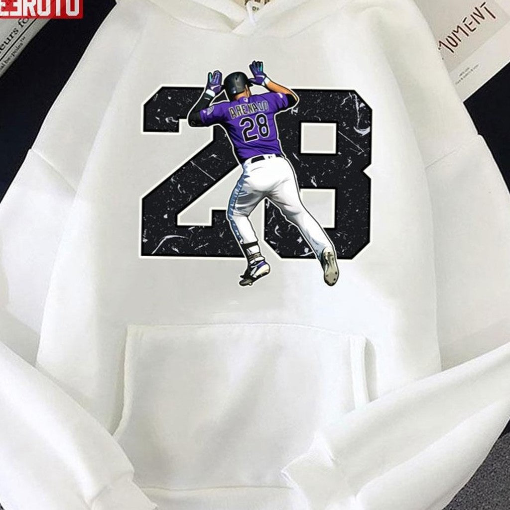Nolan Arenado With 28 Numbers Unisex Sweatshirt