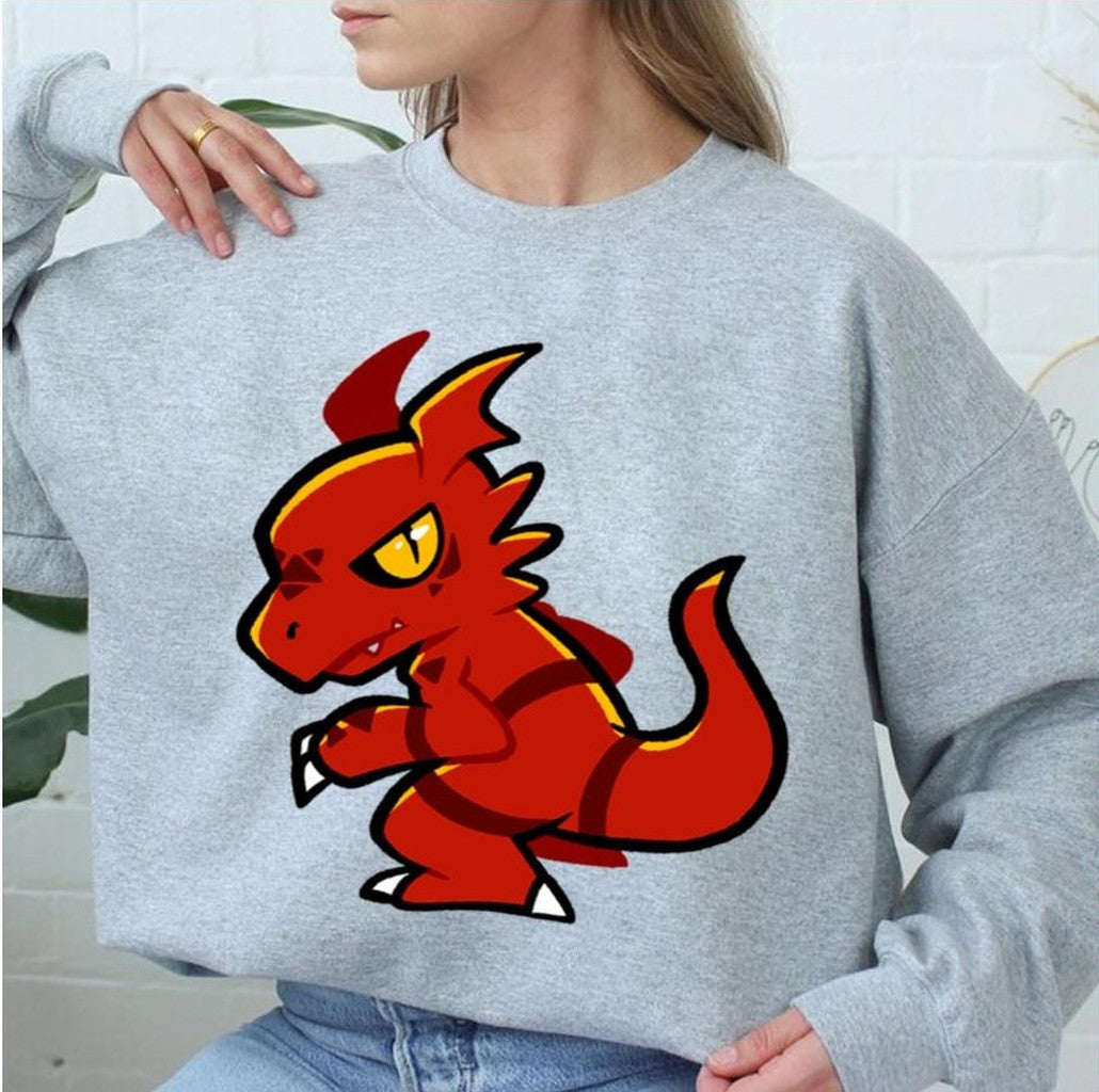 Baby Design Of Guilmon Digimon Unisex Sweatshirt