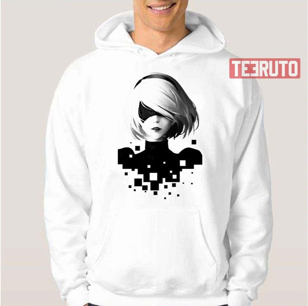 Pixels Nier Automata Unisex T-Shirt
