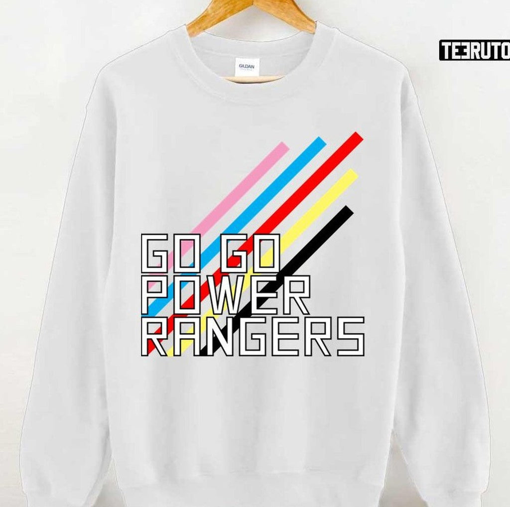 Teleporting Lights Go Go Power Rangers Unisex Hoodie