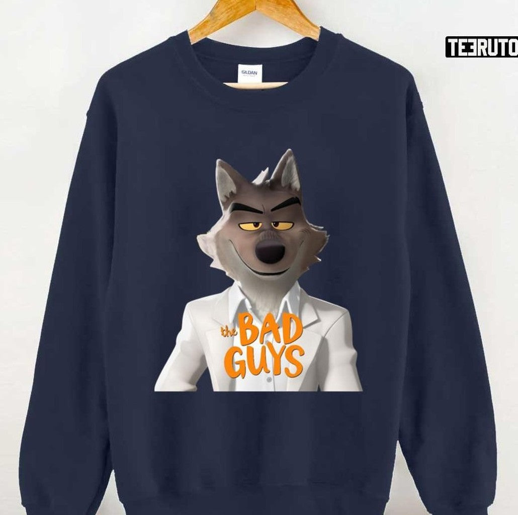Mr Wolf The Bad Guys 2022 Film Unisex T-Shirt
