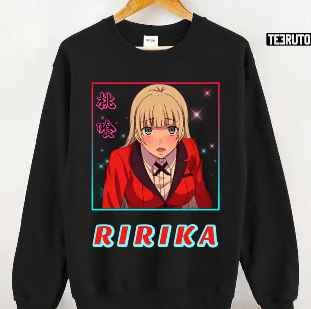 Ririka Momobami Anime Kakegurui Fanart Unisex T-shirt