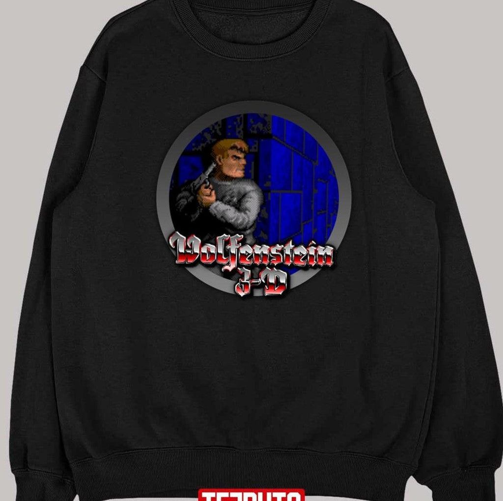 Round Design Wolfenstein 3 D Unisex T-Shirt