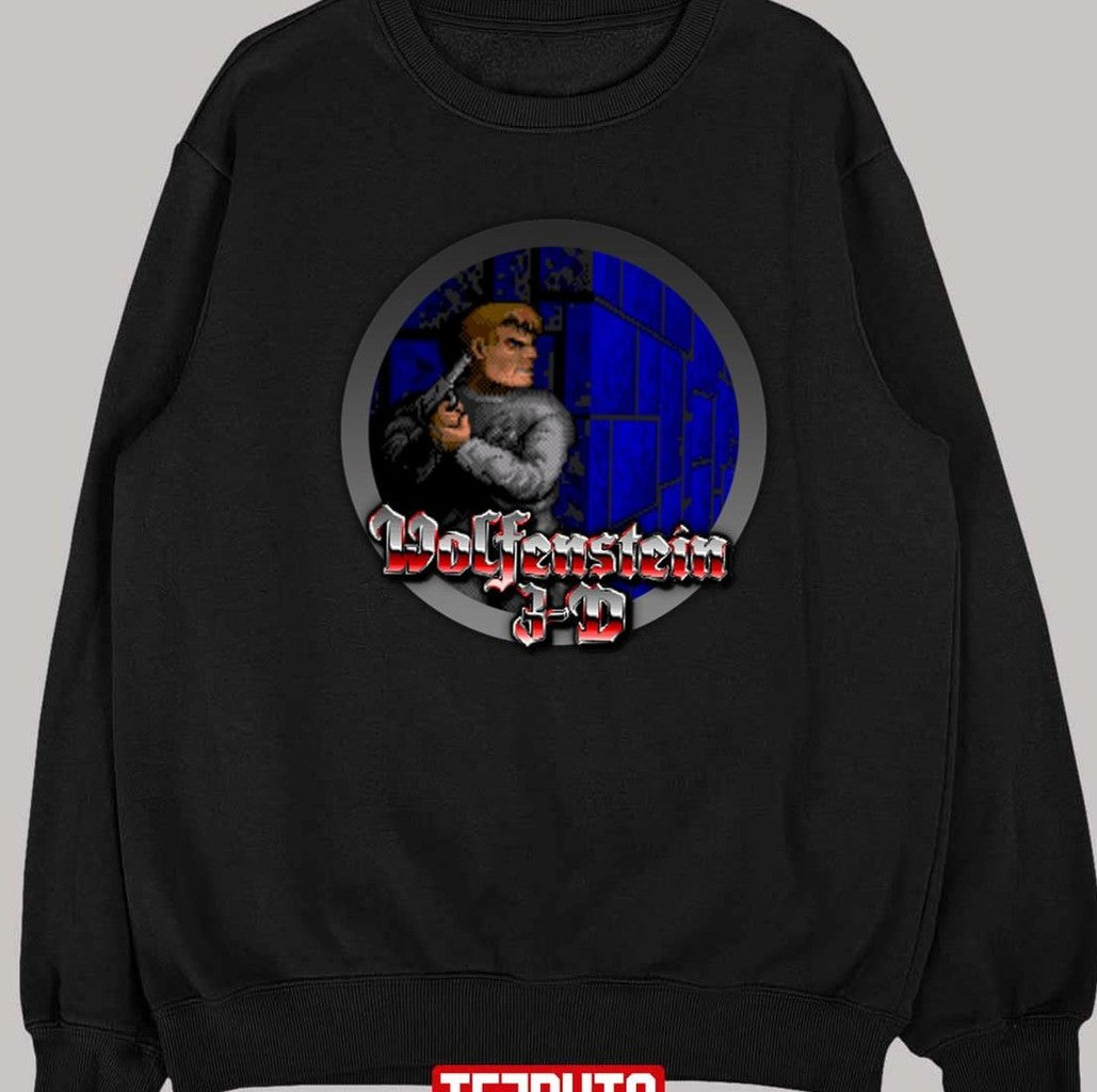 Round Design Wolfenstein 3 D Unisex T-Shirt