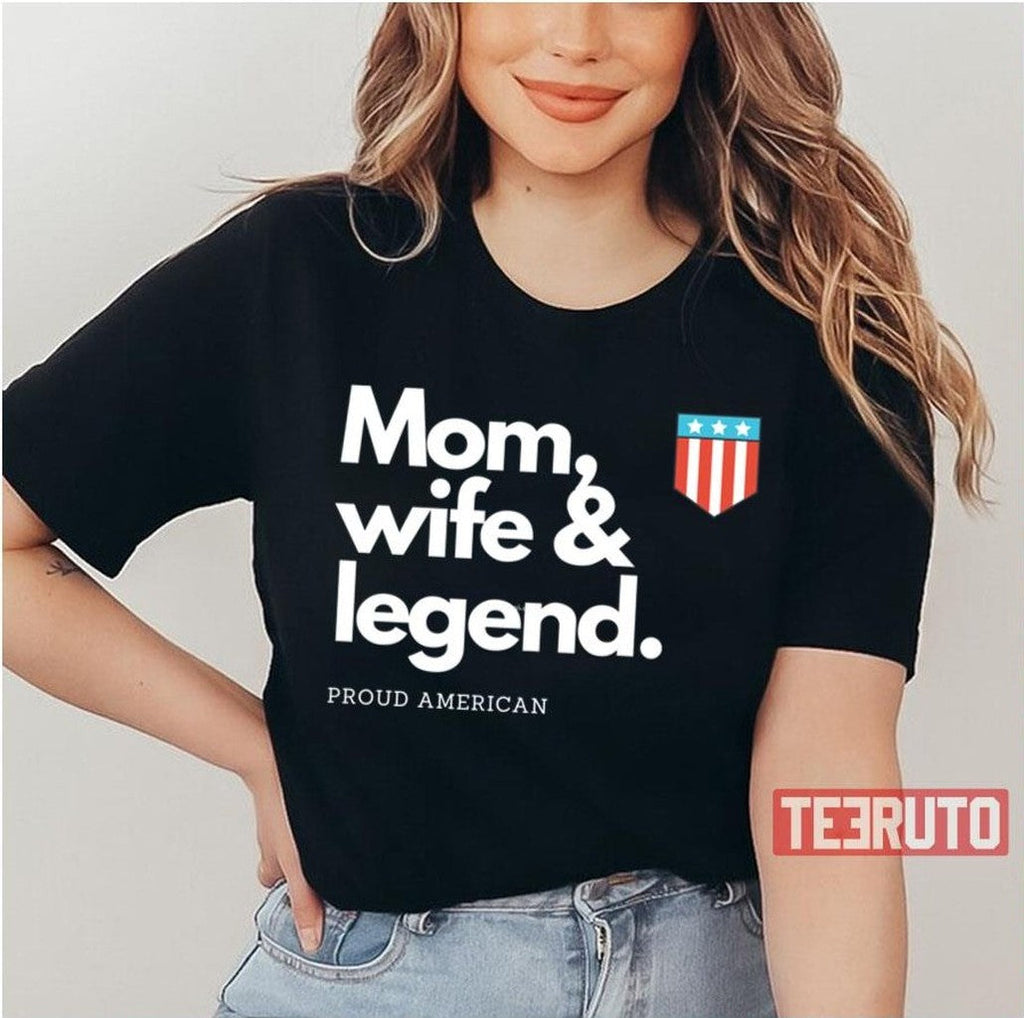 Mom The Legend Funny Republican Mother Unisex T-Shirt
