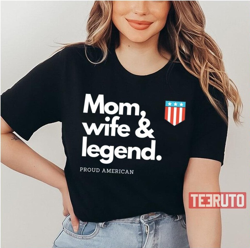 Mom The Legend Funny Republican Mother Unisex T-Shirt