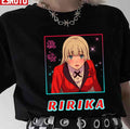Ririka Momobami Anime Kakegurui Fanart Unisex T-shirt