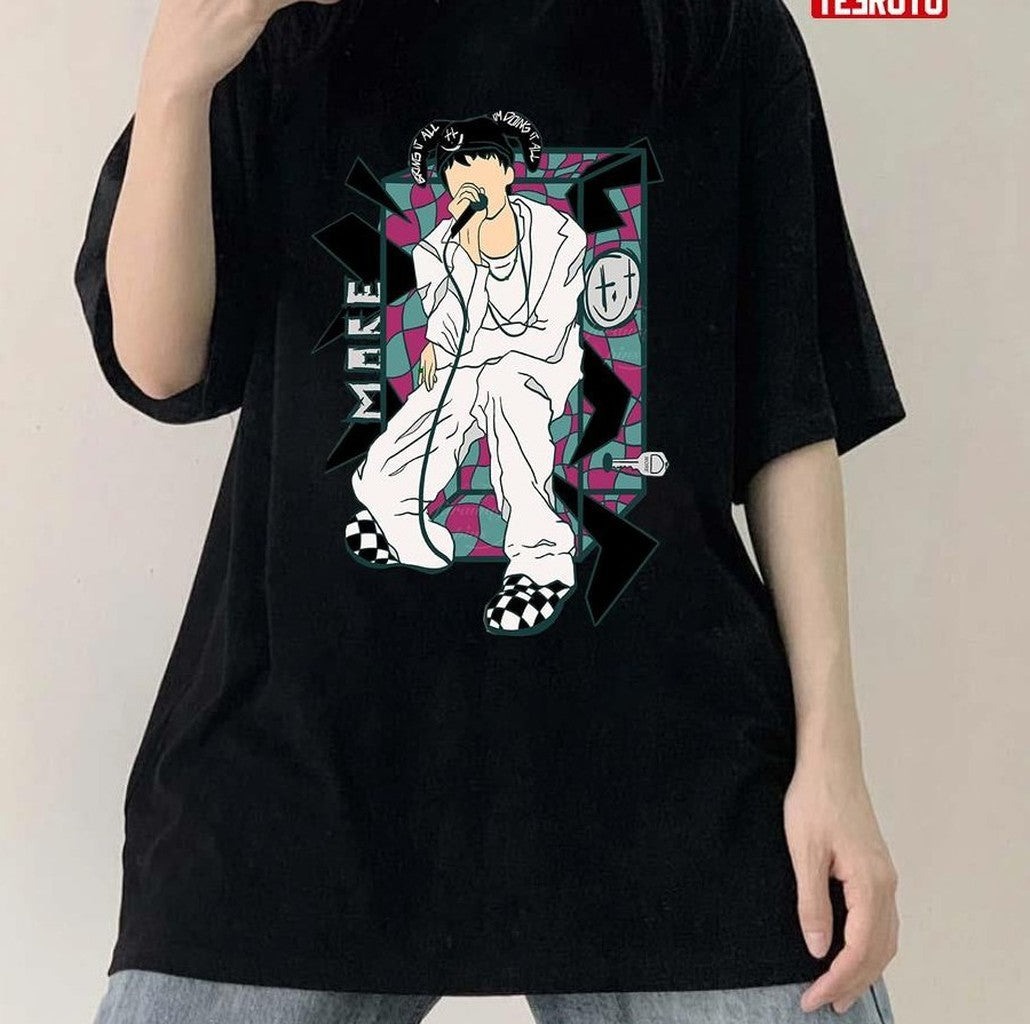 More Single Bts J-Hope Jack In The Box Aesthetic Artwork Unisex T-Shirt