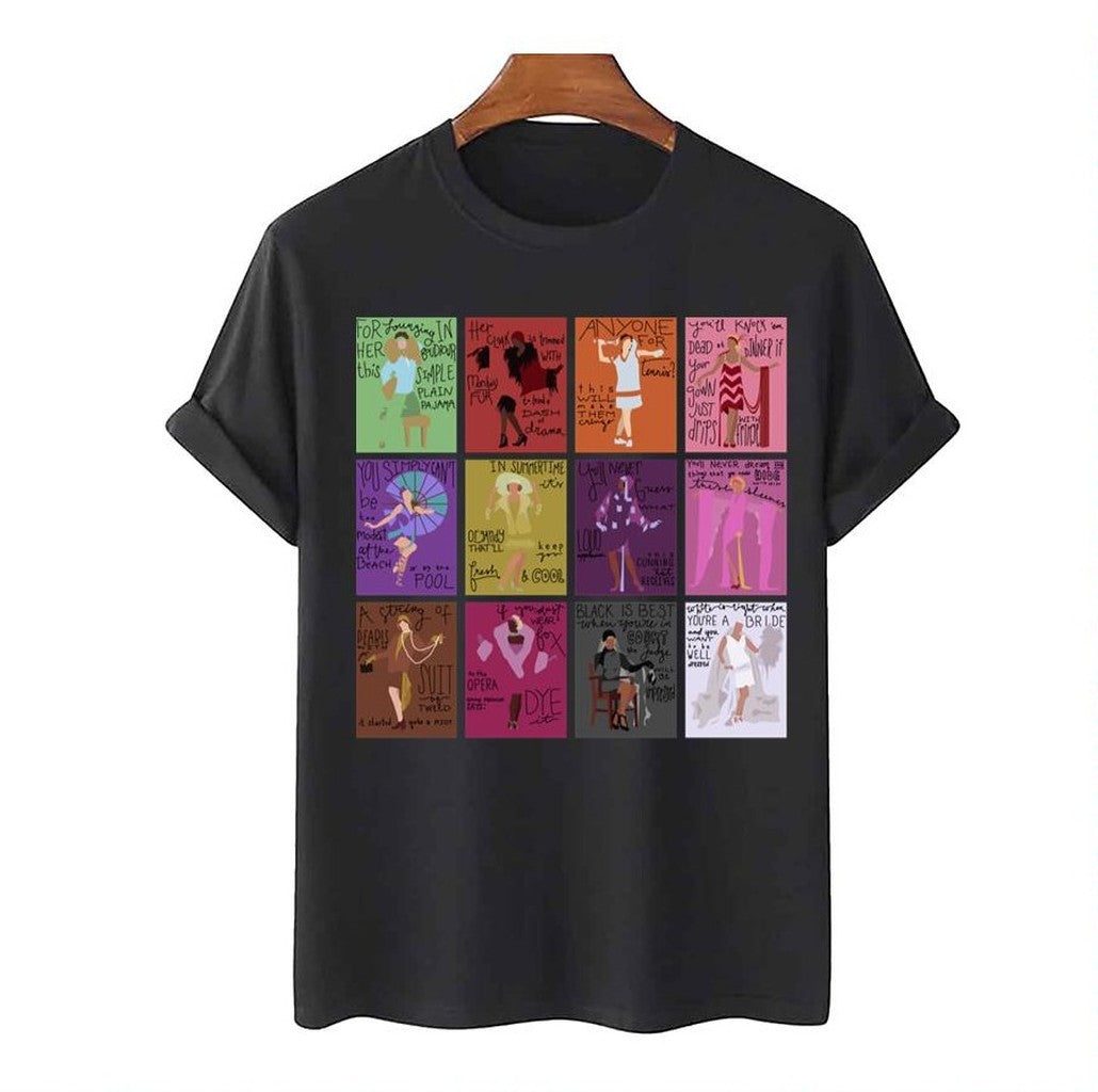 Beautiful Girl Singing In The Rain Unisex T-Shirt