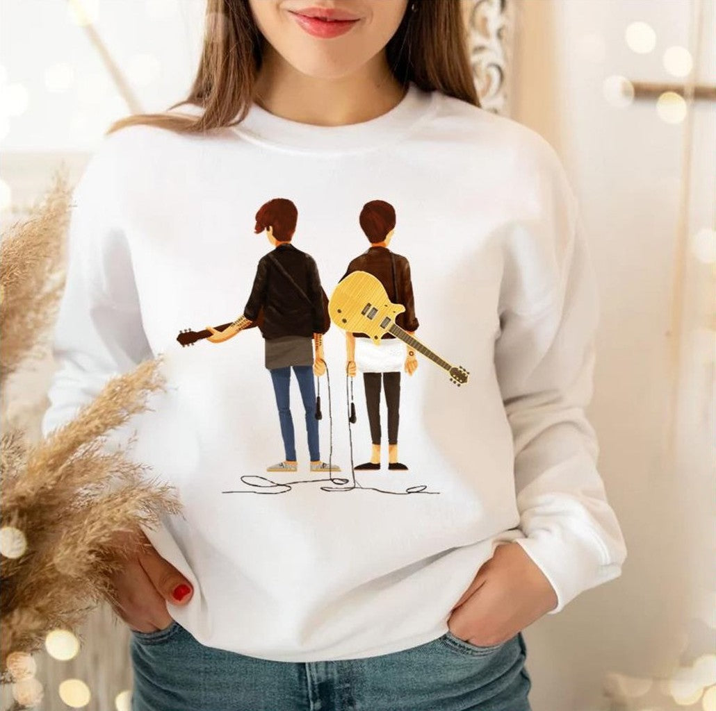 Tegan And Sara Fanart Pop Music Unisex Sweatshirt