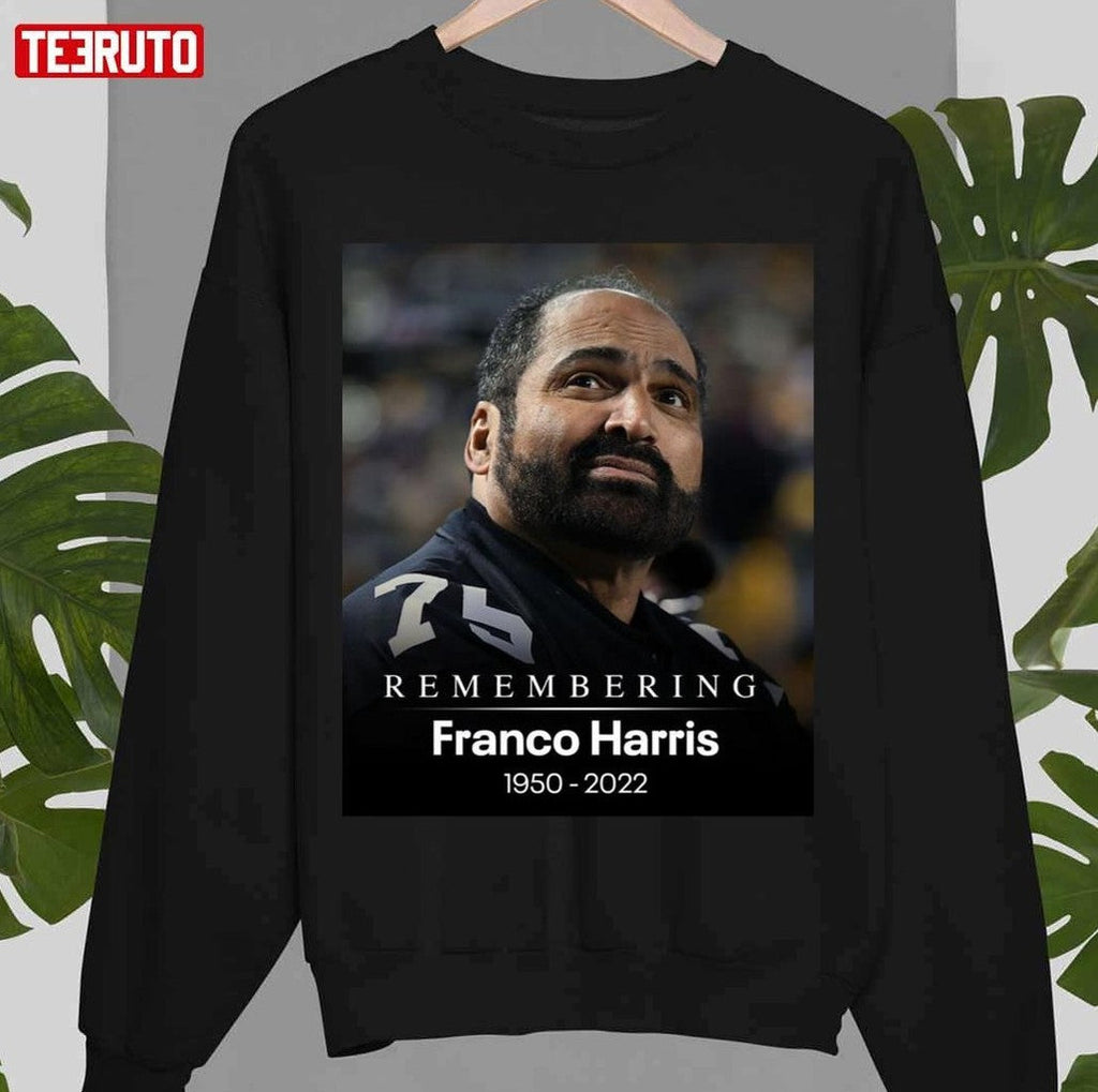 Remembering Franco Harris 1950-2022 Unisex Sweatshirt