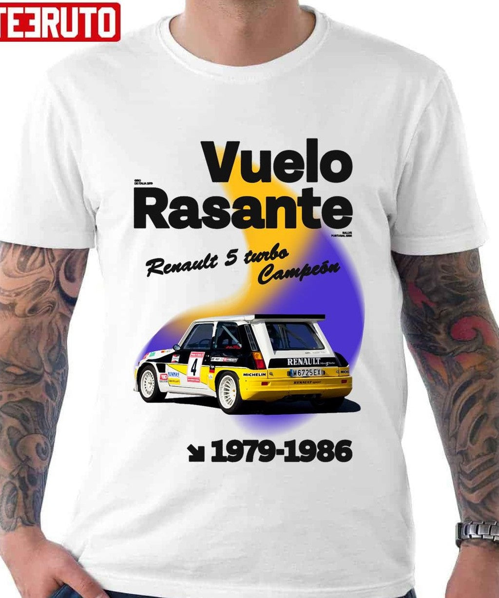 5 Turbo Advert Style Rally Group B Unisex T-Shirt