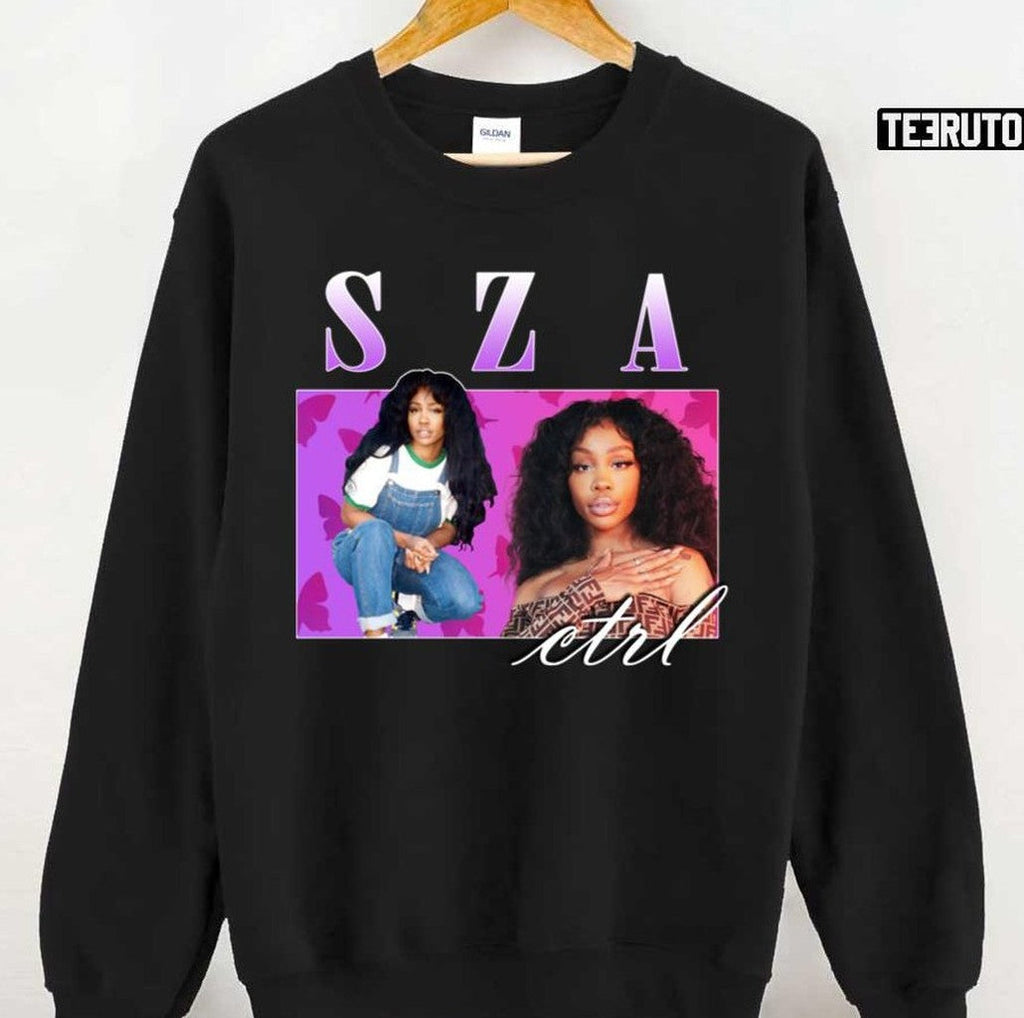 Sza Retro Vintage Hip Hop Tee 90's Aesthetic Unisex T-shirt
