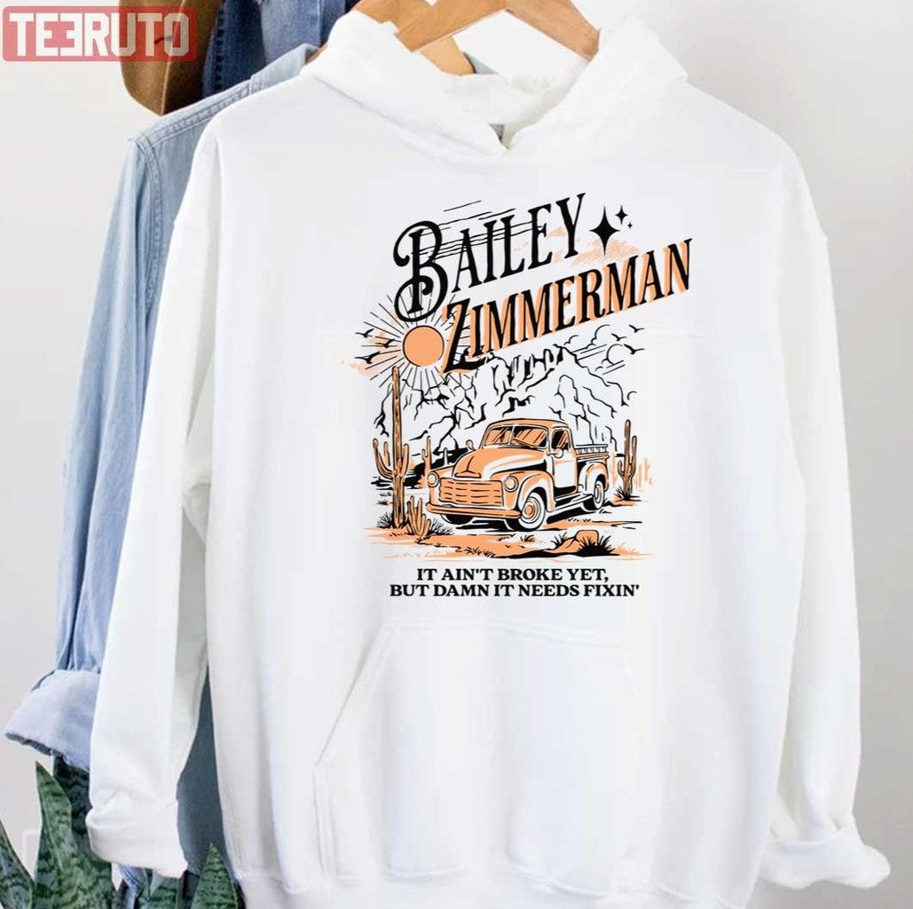 Sunshine Bailey Zimmerman Where It Ends Unisex Hoodie