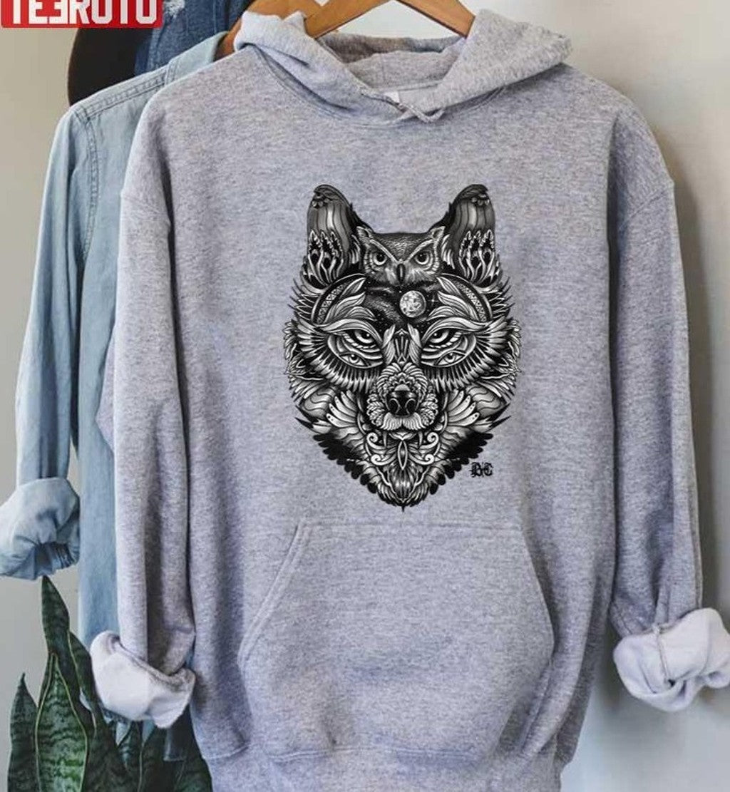 Night Wolf Unisex T-Shirt