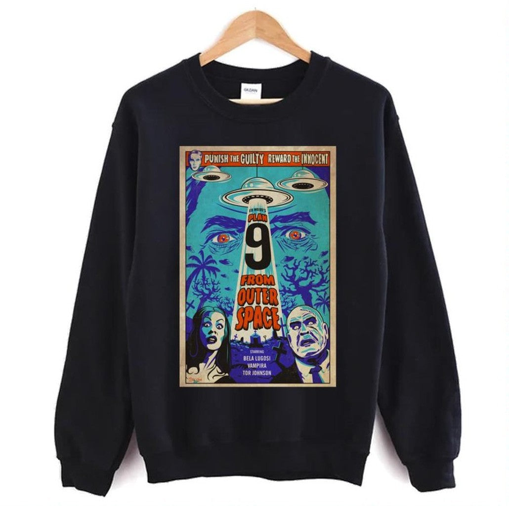 Plan 9 From Outer Space Movie Vintage Unisex T-Shirt